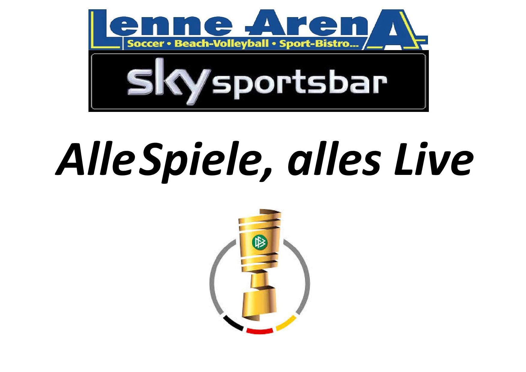 DFB-Pokal LenneArena Indoor Soccer - Beachvolleyball